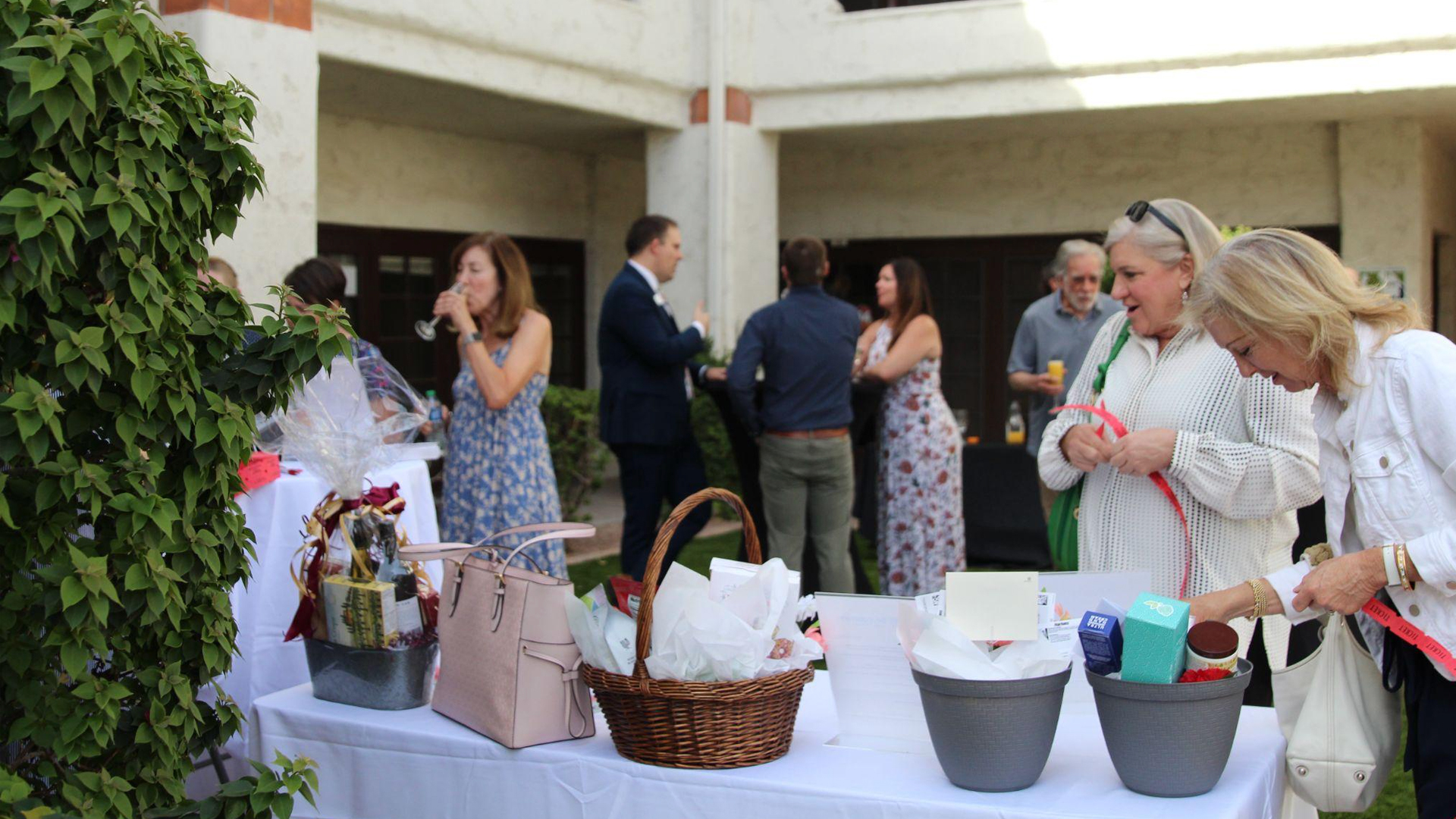 Guests enjoyed a silent auction and raffle, with prizes valued at over $3,500