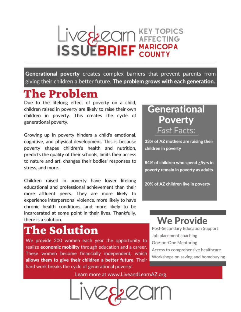 Issue Brief: Generational Poverty